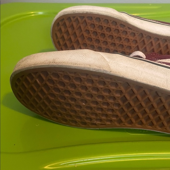 Vans M 6 W 7.5 burgundy Old Skool Sneakers skate classic casual - Picture 4 of 8